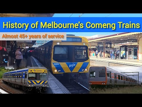 The history of the Comeng Fleet - Melbourne's Oldest trains