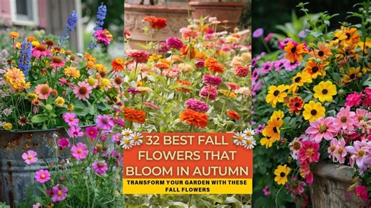 32 Best Fall Flowers that Bloom in Autumn