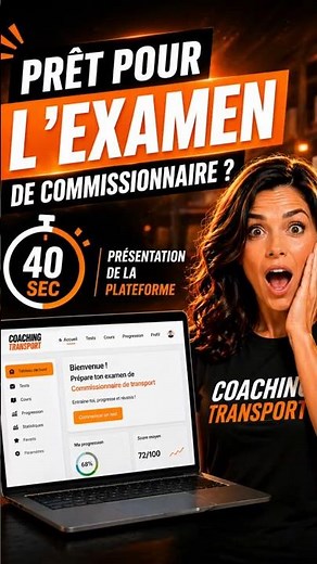 Formation examen commissionnaire (40 sec) #commissionnaire