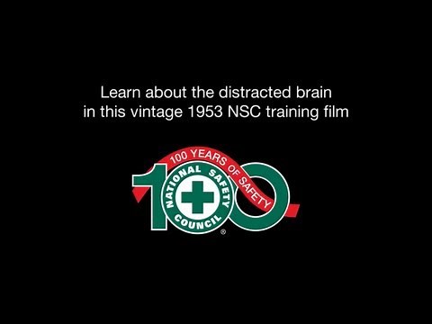 Vintage National Safety Council Video on Distracted Driving