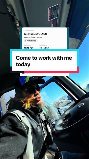 Come to work with me today and get yourself a LED matrix panel #amazonrelay #amazonfreightpartner #drive4freightpartner #workvlog #safetyfirst #trucking #lasvegas #5kollc #forwardrelay #truckdriver #amazon #vlog #flex #bnsf