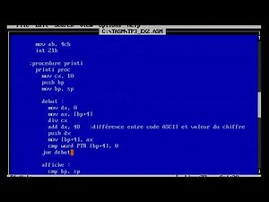 TD 3-Architecture des ordinateurs -assembleur 8086_partie 2