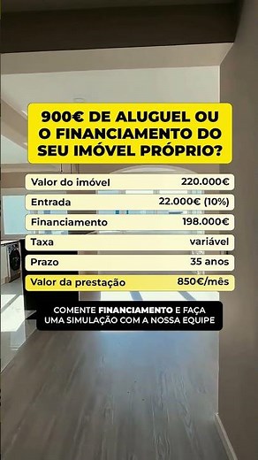 The cost of your rent could finance your property in Portugal