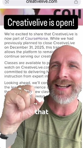 Creativelive Is Open!