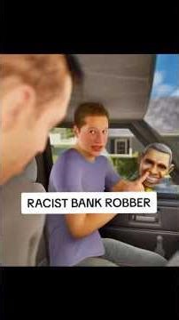 Racist Bank Robber- amazing sketch and audio by phenomenal @CrackerMilk