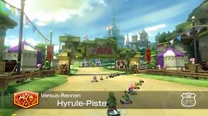 Schnappt euch den Eponator und ab auf die Hyrule-Piste in Mario Kart 8 Deluxe! | The Legend of Zelda