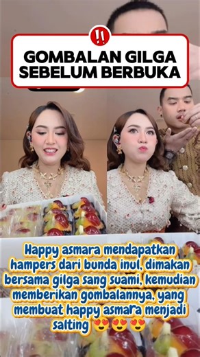 BIKIN SALTING‼️ gombalan gilga untuk happy asmara saat buka puasa #happyasmaraterbaru