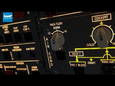 A320 Flight Simulator Closed Shell - Tutorial Ventilation