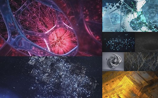 【C4D】C4D与AE抽象概念艺术设计大师级教程(中英双字)