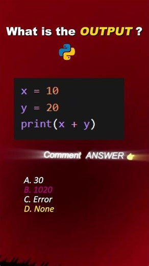 🔥 99% Beginners Get This Python Output Wrong! 😱 | Python Interview Question #coding #python