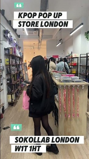 Sokollab London - Korean pop up store for music and merchandise