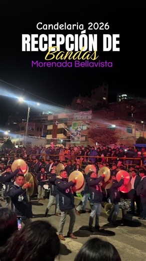 Festividad Virgen de la Candelaria, Recepción de Bandas, Morenada Bellavista #musica #danzafolklorica #fiesta #candelaria #puno_peru