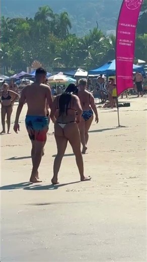 BEACH WALK 🌴 São Paulo, Brazil #shorts