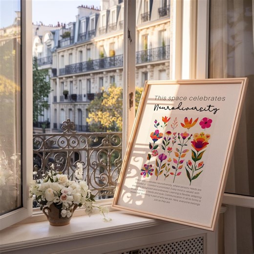 Autism Classroom Poster – This Space Celebrates Neurodiversity, Inclusive Classroom Decor - Etsy