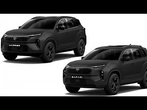 TATA Harrier Vs Tata Safari comparison