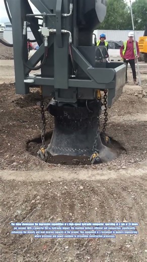 High-Speed Hydraulic Compaction: Power in Action