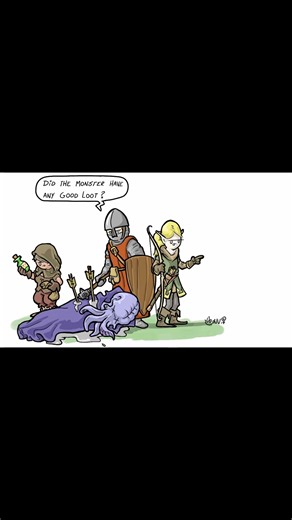 Blandco on Instagram: "#dnd random ecounters Original comic from @couldbeworsecomic I think everyone knows that Mindflayers don't work like this but it's a joke right?"