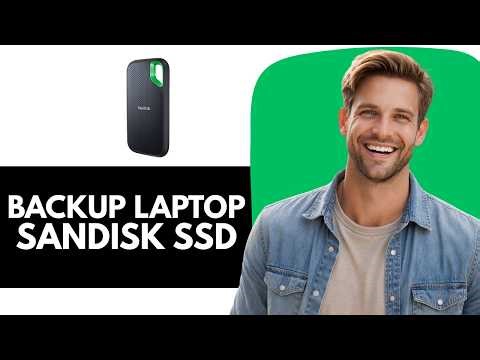 How to Easily Back up Your Laptop: Sandisk Extreme Portable SSD