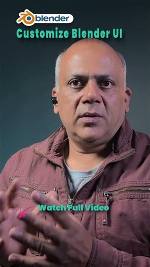 06 Customize Blender UI for Faster Game Asset Workflow Short