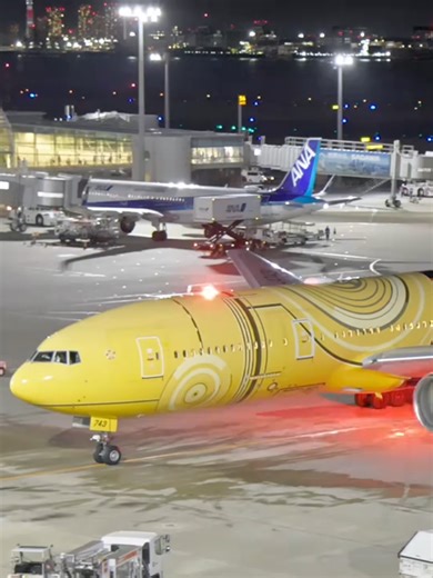 ANAのB777：羽田空港で愛される機体