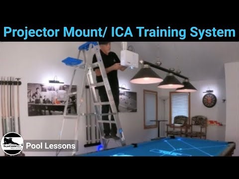 ICA Training System/ projector mounting bracket setup