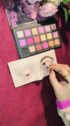 pink 🩷💞 gold bridal eye makeup tutorial for beginners