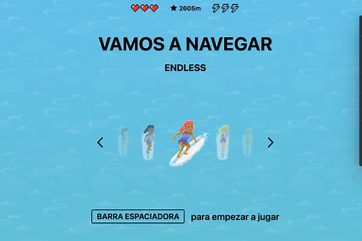 Cómo acceder al juego Surf que incorpora Edge y cómo compartir los logros con amigos
