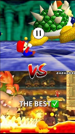 BEST vs WORST Mario boss fights! 👀