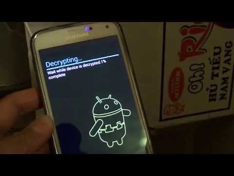 Samsung Galaxy S5: How to Decrypt the Phone's Data