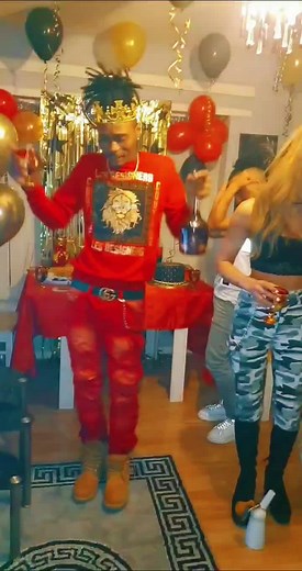 Festive Celebration with Colorful Decorations and Fun