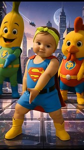 Chicken Banana and Friend in Candy Land #chickenbanana #chickenbananadance #cutebabydance | Chicken Banana