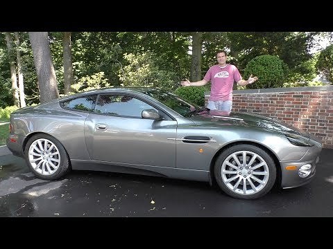 The Aston Martin Vanquish Is an $85,000 Used Car Bargain
