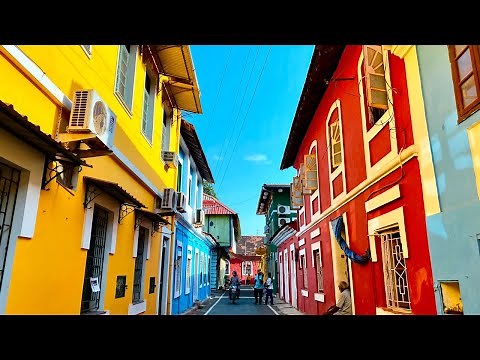 Fontainhas Goa | Goa’s Latin Quarter | Fontainhas Goa Walking Tour | Panjim | 4K