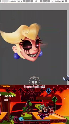 Horror Peach in Super Mario Movie /Speed Edit #mariomadnessv2
