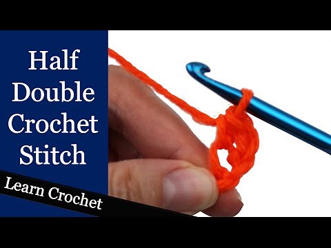 How to Half Double Crochet - Beginner Course: Lesson #10