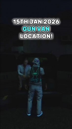 15TH JANUARY 2026 GUN VAN LOCATION IN GTA 5 #shorts #gta #gta5 #gtaonline #gtav #rockstargames