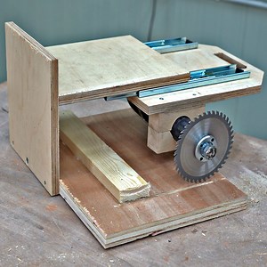 How to Make a Sliding Miter Saw | DIY & Crafts