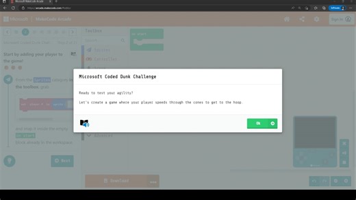 Microsoft Coded Dunk Challenge Tutorial Walkthrough