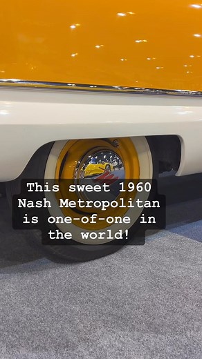 One of the smallest cars ever sold in America, the Nash Metropolitan left a big impression on consumers with it's cool style and smooth ride 😎🙌 #Nash #Metropolitan #60s #NashMetropolitan #ClassicCar #CoolCar #AutoShow #CarShow #VintageStyle #FindYours #CarReels #CoolReels #NoWay | Carsforsale.com