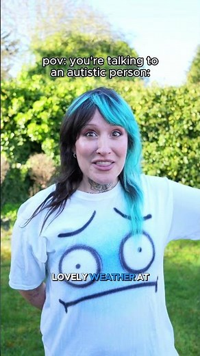 Talking to an Autistic person can feel rude but here is what’s actually happening 🩵 #neurodivergent