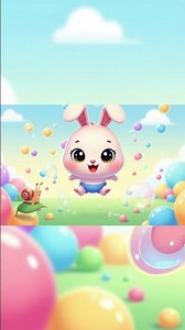 Bunny Dance Song | Learn with Bubble Bunny | Kids Dance Song