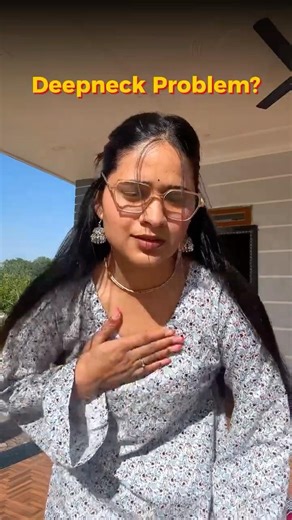 Deep Neck Problem? Try THIS Easy Fashion Hack 😍🔥