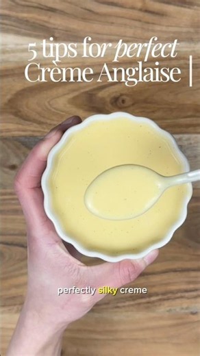 Foolproof Crème Anglaise ✨
