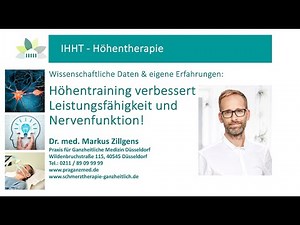 Höhentherapie (IHHT) verbessert Leistungsfähigkeit und Nervenfunktion