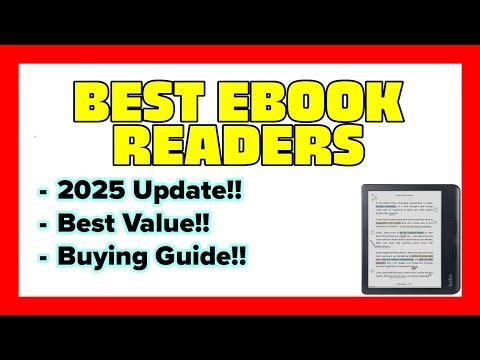 🔥TOP 5 Best eBook Readers 2025🔥 Best eBook Readers on Amazon 🔥
