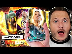 Did I Just COMPLETE WWE SuperCard?! NEW CODE with EXCLUSIVE Card!