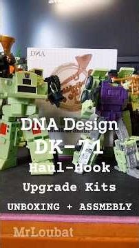 MORE DEVASTATOR UPGRADES! | DNA Design DK-71 Long Haul & Hook Upgrade Kit | MrLoubat | Transformers