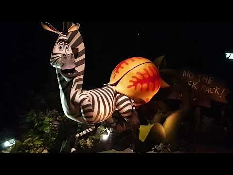 Madagascar ride in Universal Studios Singapore