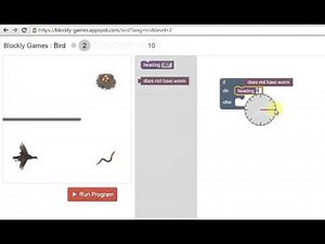 Blockly games Bird level 2
