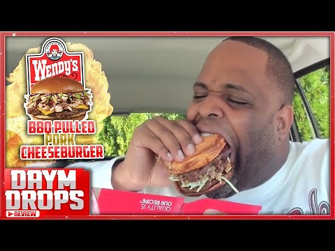 Wendy's BBQ Pulled Pork Cheeseburger & CheeseFries